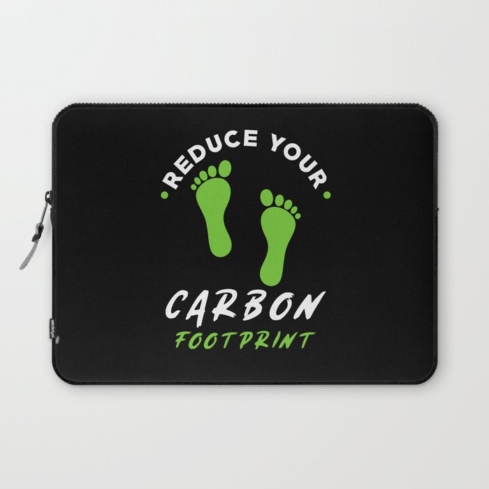Reduce your Carbon Footprint Laptop Sleeve