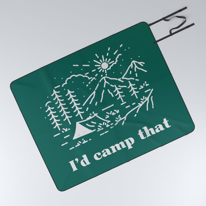 I'd Camp That Picnic Blanket