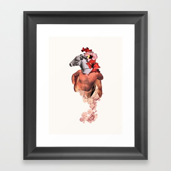 Donkey Rosario Framed Art Print