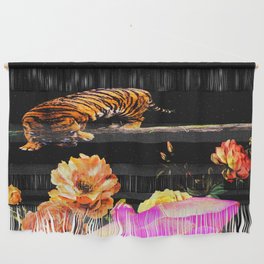 Tiger in Space Wall Hanging