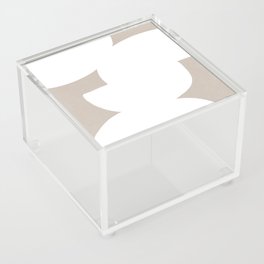 Abstract Earthy Shapes Minimalist Acrylic Box