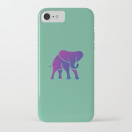 Happy Elephant iPhone Case