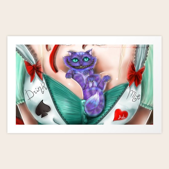 Stregatto Art Print