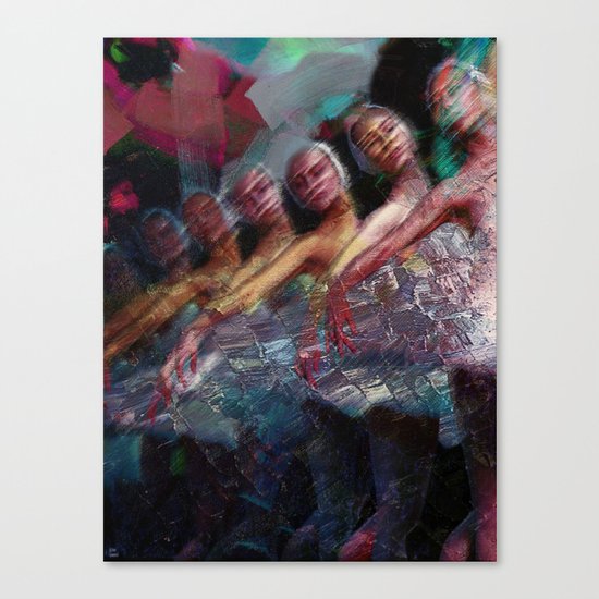 le ballet Canvas Print
