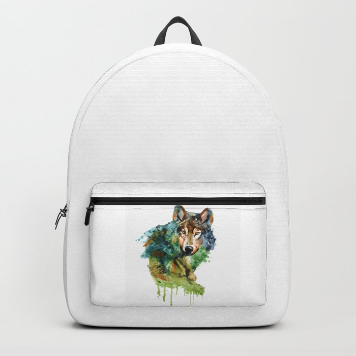wolf face backpack