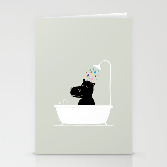 The Happy Shower Stationery Cards
