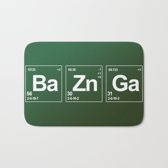 Breaking Bazinga Bath Mat