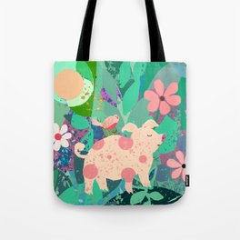 Pig Love Tote Bag