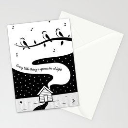 Three Little Birds Stationery Cards