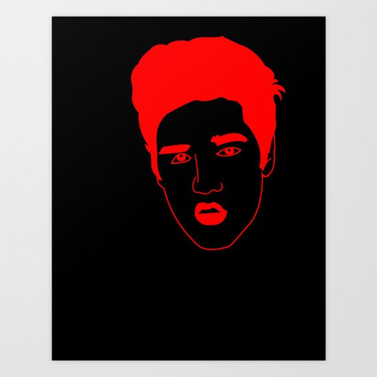 I __ Rock Art Print