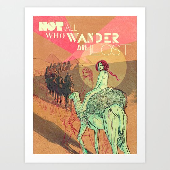 Wanderlust Art Print