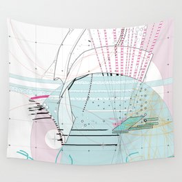 abstract movement 2.0 Wall Tapestry