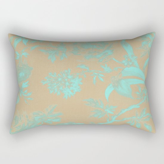 Flowers QY Rectangular Pillow