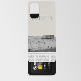 Astoria Oregon Black and White Android Card Case