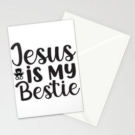 Jesus Is My Beast Stationery Card