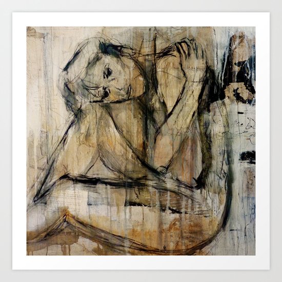 woman Art Print
