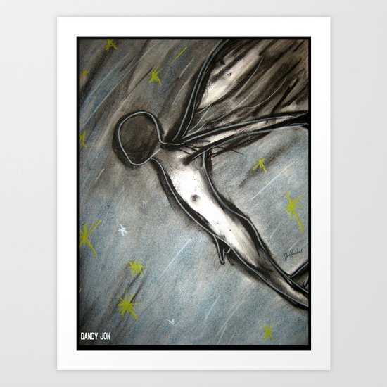 Falling Art Print
