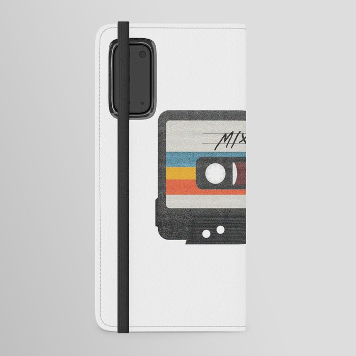 Mix Tape Retro Design Android Wallet Case