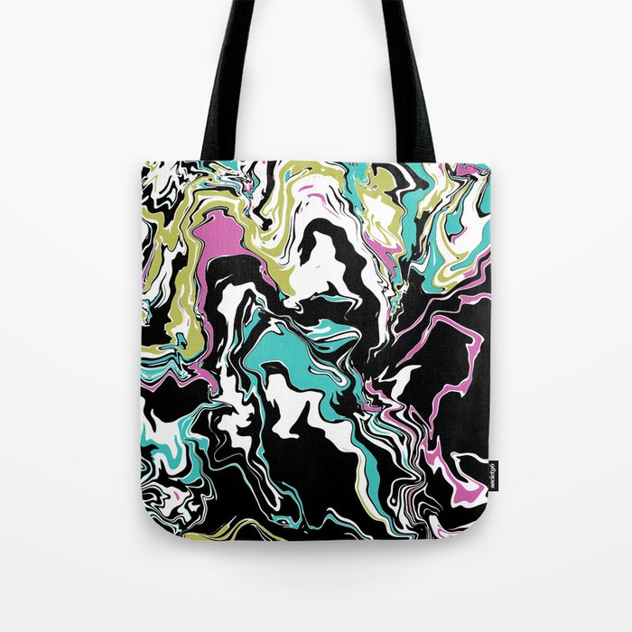 Dramatic Flow of Childhood Tote Bag