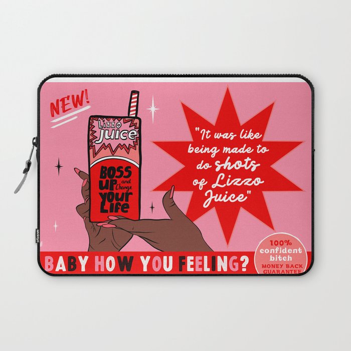 Lizzo Juice - Boss Up Your Life Laptop Sleeve