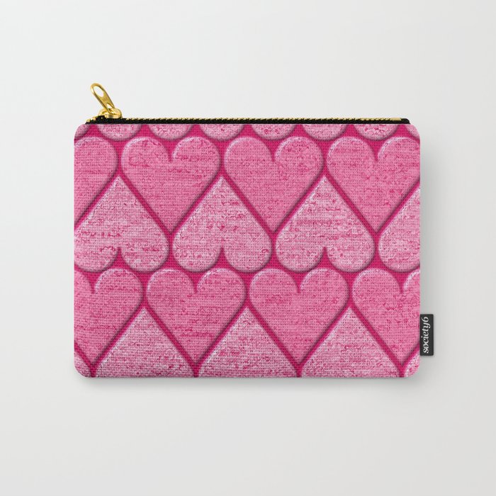 Hearts Carry-All Pouch