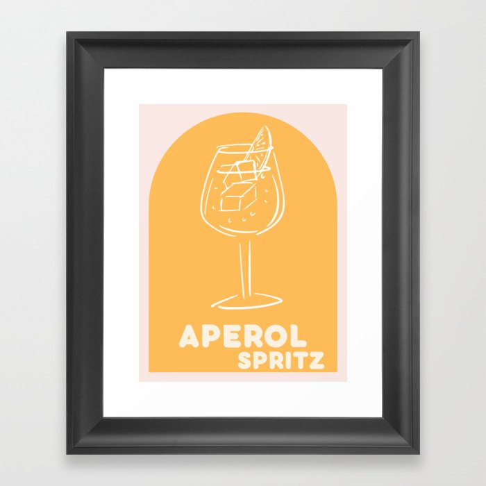 APEROL SPRITZ Framed Art Print