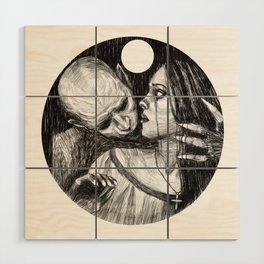Vampire Lovers Wood Wall Art