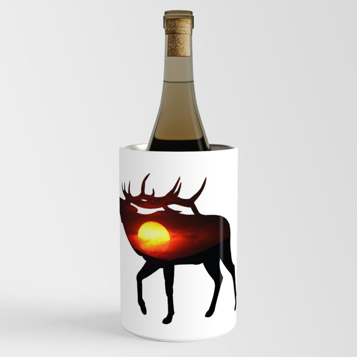 Elk of the Sunrise Wine Chiller