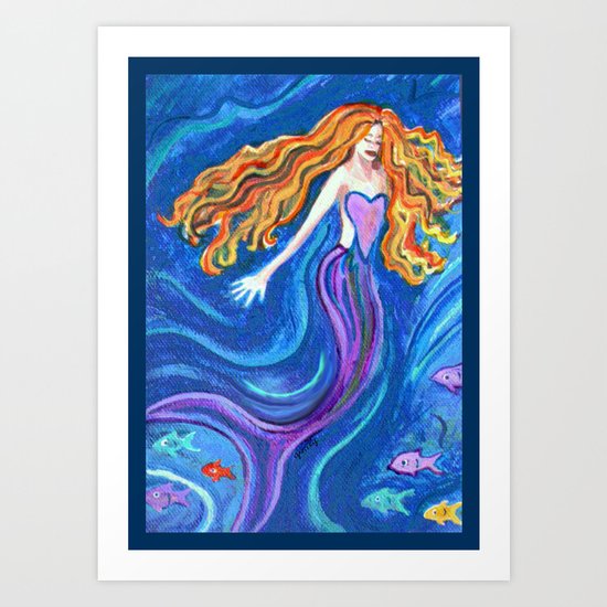 Mermaid Art Print