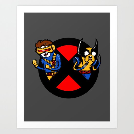 Mutant Time Art Print