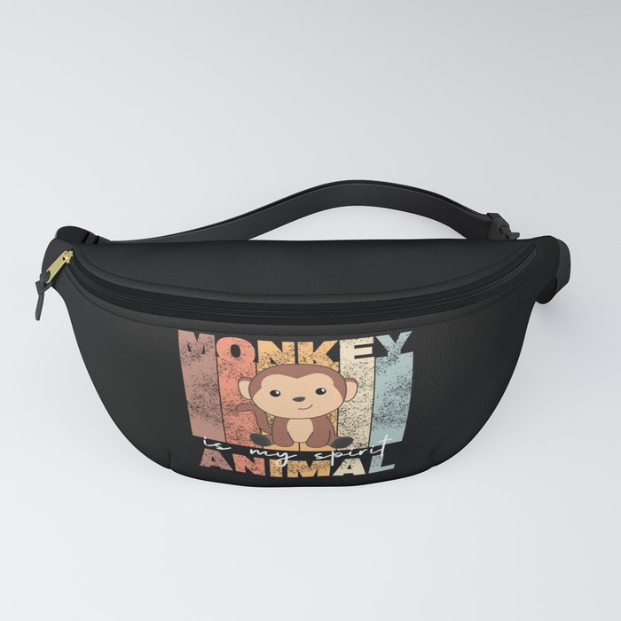 Monkey Is My Spirit Animal - Sweet Monkey Fanny Pack