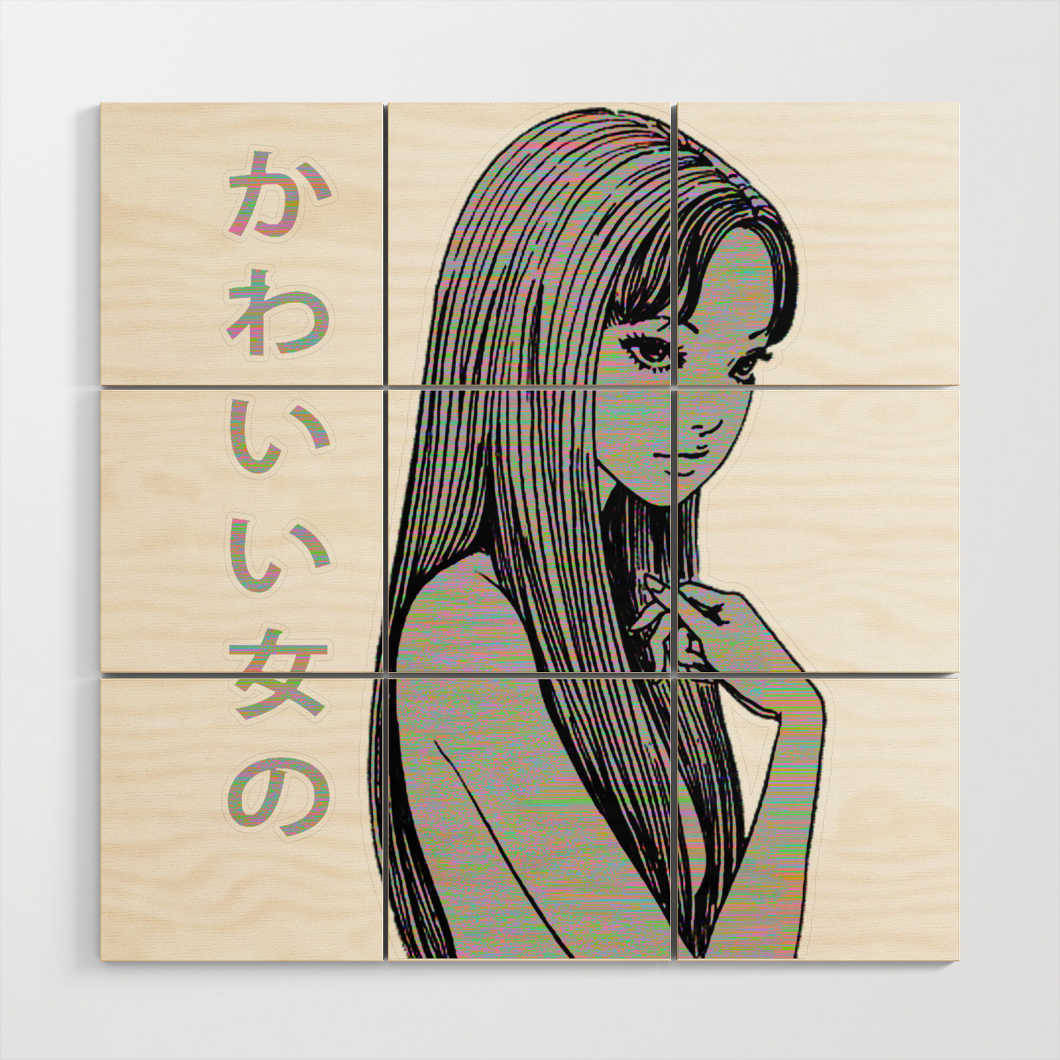 Pretty Girl 2 Sad Japanese Anime Aesthetic Wood Wall Art By Poser Boy Society6,Loomis Head Construction