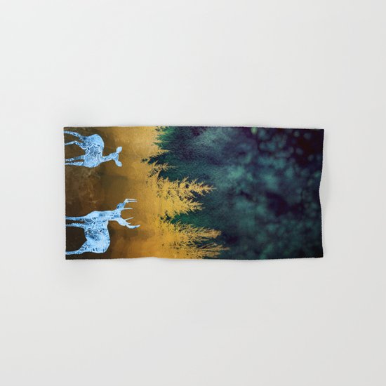 Midnight Meeting Hand & Bath Towel