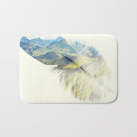 Feather Bath Mat