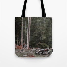 Motorcycle in Nikko, Japan Print Tote Bag