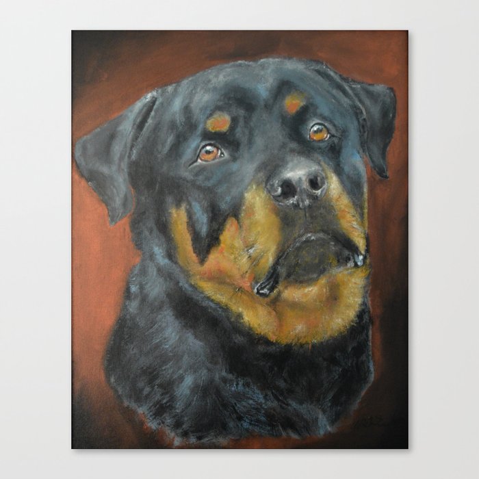 The Rottweiler Canvas Print