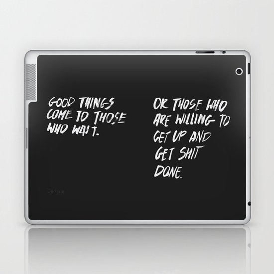 Good Things Laptop & iPad Skin