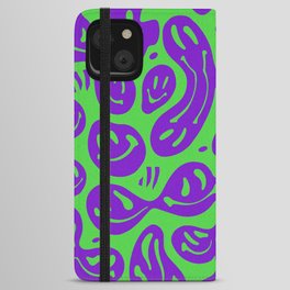 Nuclear Zombie Melted Happiness iPhone Wallet Case