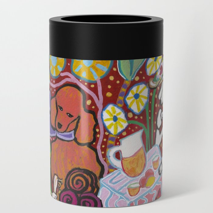 Matisse Poodle Tea Party  Can Cooler