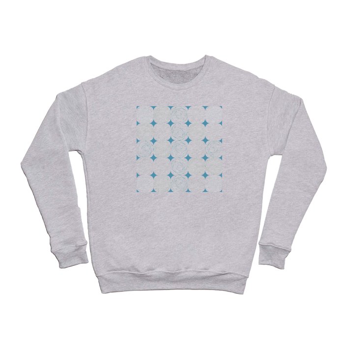 Mid-Century Modern Art Spiral Circles 1.2 Crewneck Sweatshirt