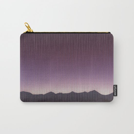 Pink mountains Carry-All Pouch
