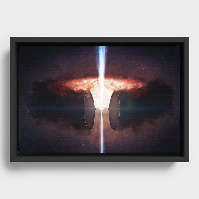 Quasar Framed Canvas