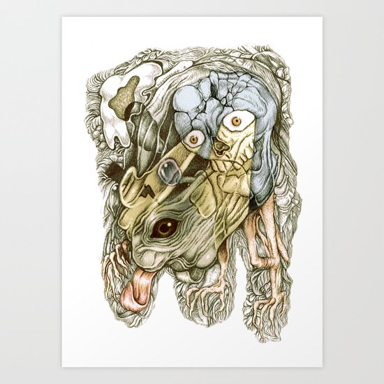 monster Art Print