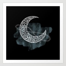 To the Moon and Back 2 Art Print