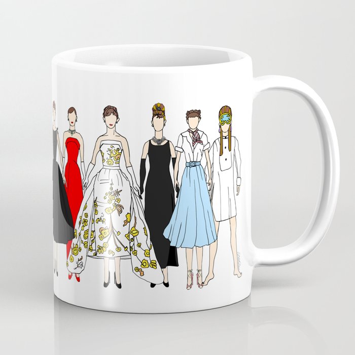 Audrey Circle Fashion Coffee Mug