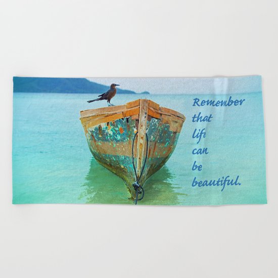 REMEMBER Beach Towel