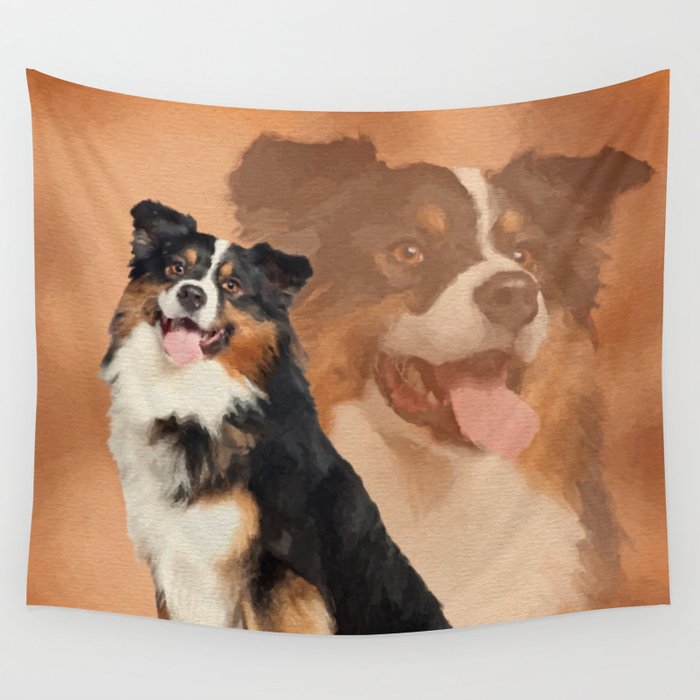 Australian shepherd sale wall art
