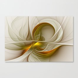 Abstract With Colors Of Precious Metals 2 Canvas Print