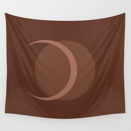Full / Crescent Moon Abstract V Wall Tapestry