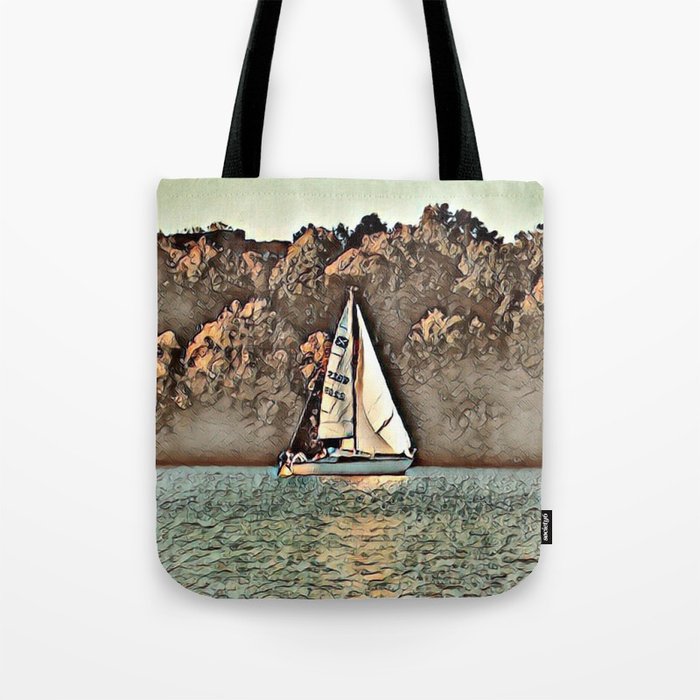 Sailing 2 Tote Bag